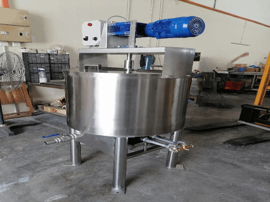 Pure Automation - Boiler Tank for Food & Beverage Manufacturing with Industrial Automation System