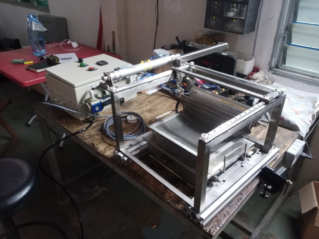 Pure Automation - Air Blow Machine for Plastic & Rubber Manufacturing with Industrial Automation System