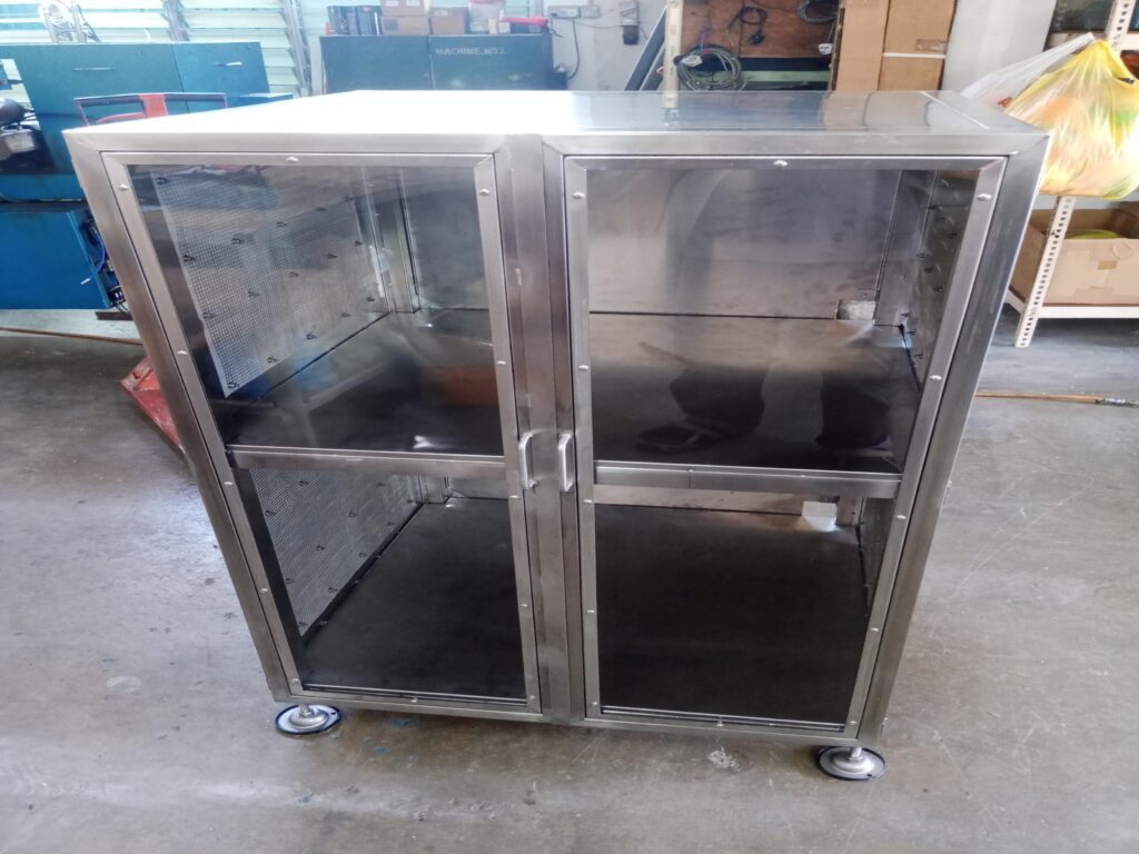 Pure Automation - SS PC Cabinet for Metal Fabrication Manufacturing with Industrial Automation System