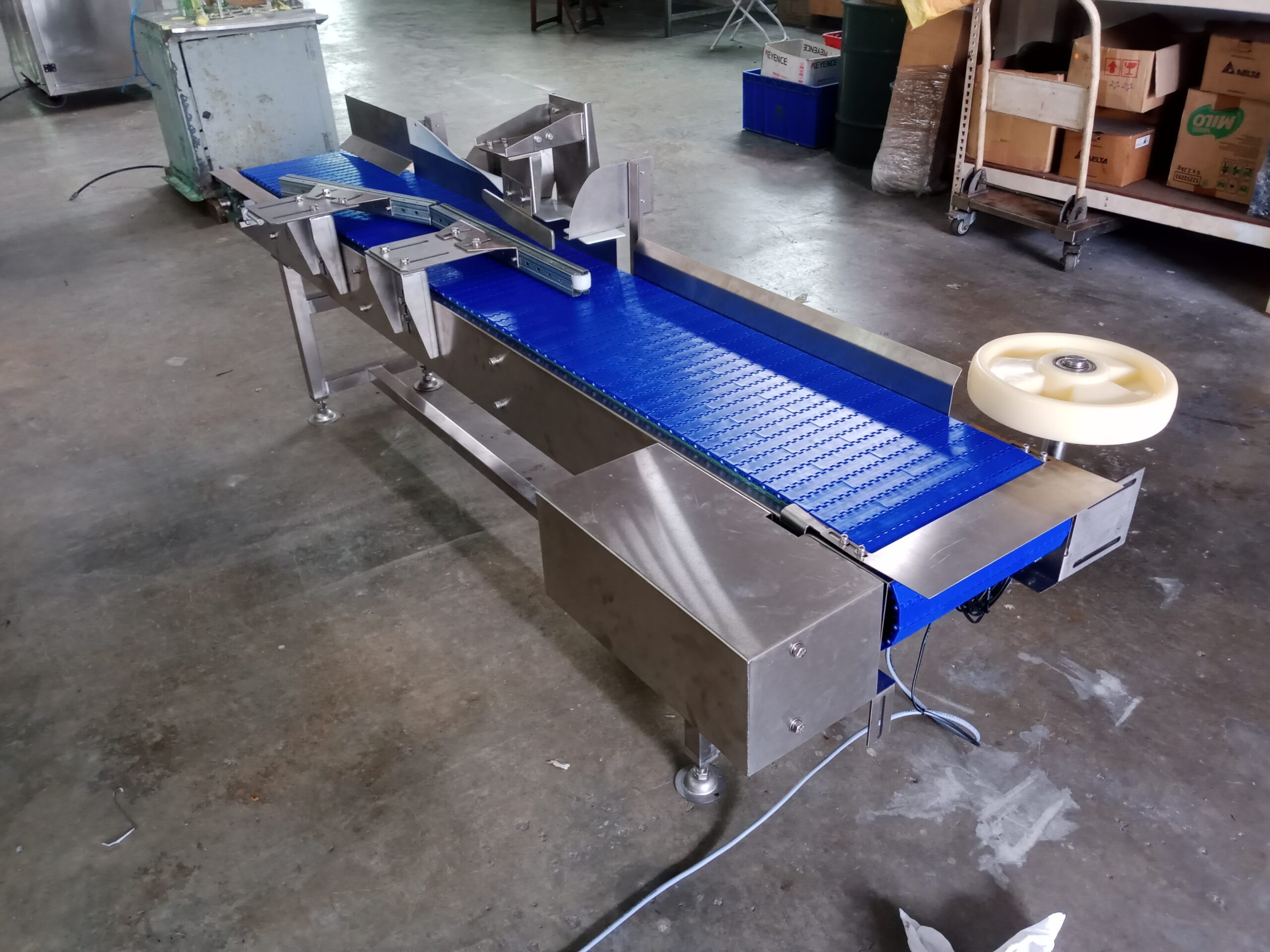 2025 Egg tray material handling modular conveyor system by Pure Automation Malaysia